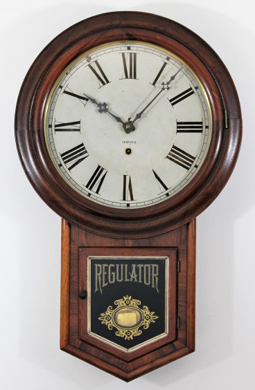 Antique Welch Round Head Clock — Antique Clocks Price Guide