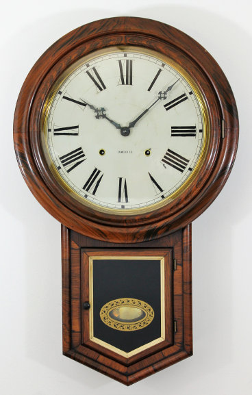 Antique Welch Round Head Clock — Antique Clocks Price Guide