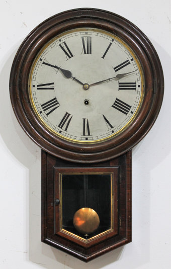 Antique Welch Round Head Clock — Antique Clocks Price Guide