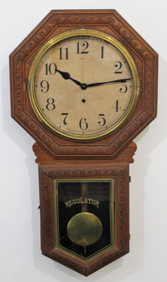 Antique Welch Star Pointer Clock — Antique Clocks Price Guide