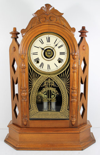 Antique Welch Turret Clock — Antique Clocks Price Guide