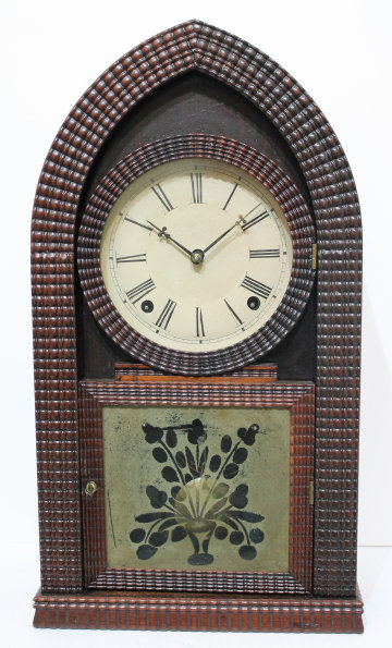 Antique Welch ripple-front beehive Clock — Antique Clocks Price Guide