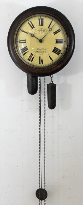 Antique Winterhalder Postman wall clock Clock — Antique Clocks Price Guide