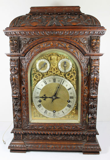 Antique Winterhalder & Hoffmeier bracket chime Clock — Antique Clocks Price Guide