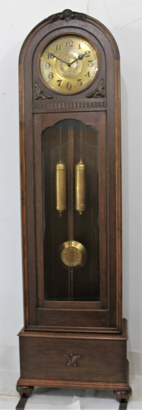 Antique Winterhalder hall clock Clock — Antique Clocks Price Guide
