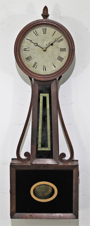 Antique unknown N Attlboro square bottom Clock — Antique Clocks Price Guide