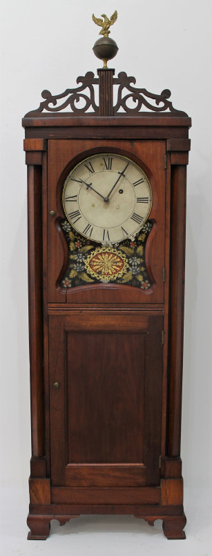 Antique unknown New England shelf clock Clock — Antique Clocks Price Guide