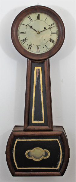 Antique unknown No. 5 banjo Clock — Antique Clocks Price Guide