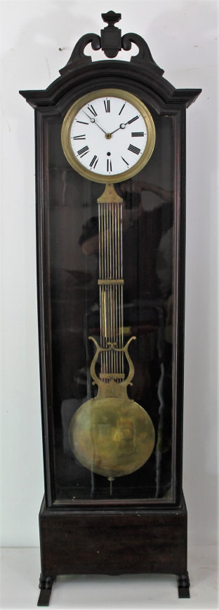 Antique unknown jeweler's regulator Clock — Antique Clocks Price Guide