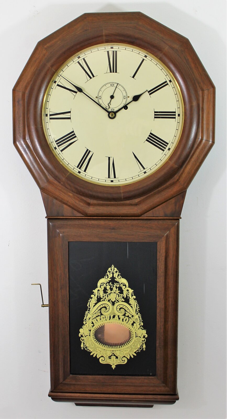 Antique Seth Thomas Regulator No. 1 Extra time-only Clock — Antique Clocks Price Guide