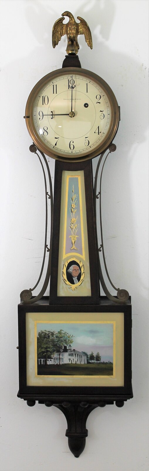 Antique Howard No. 95 banjo Clock — Antique Clocks Price Guide