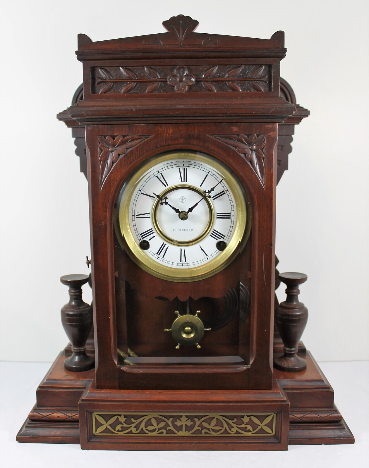 Antique Kroeber Pyramid Clock — Antique Clocks Price Guide