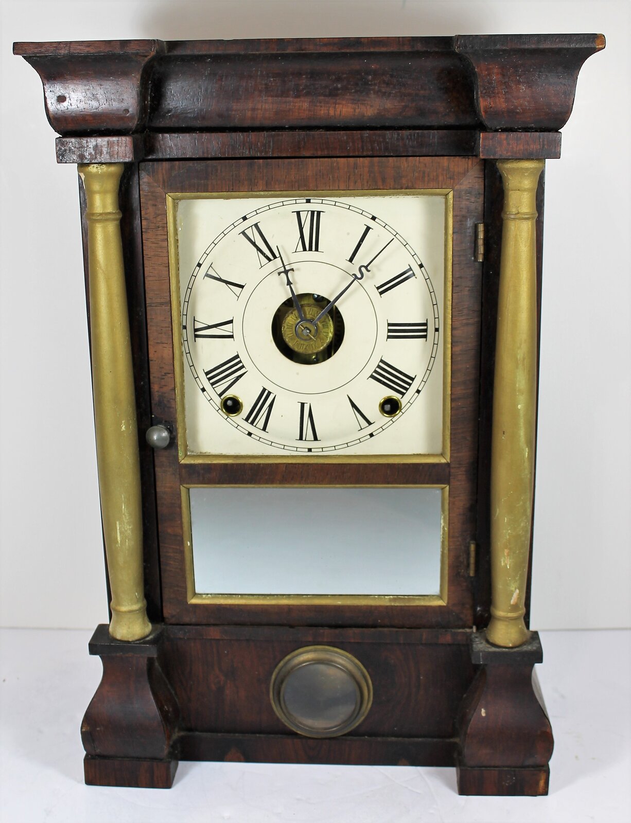 Antique Seth Thomas small column Clock — Antique Clocks Price Guide