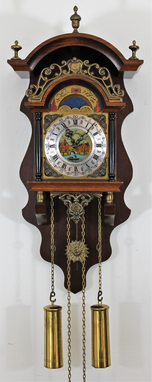Antique Warmink/Hermle Dutch stoelklok Clock — Antique Clocks Price Guide