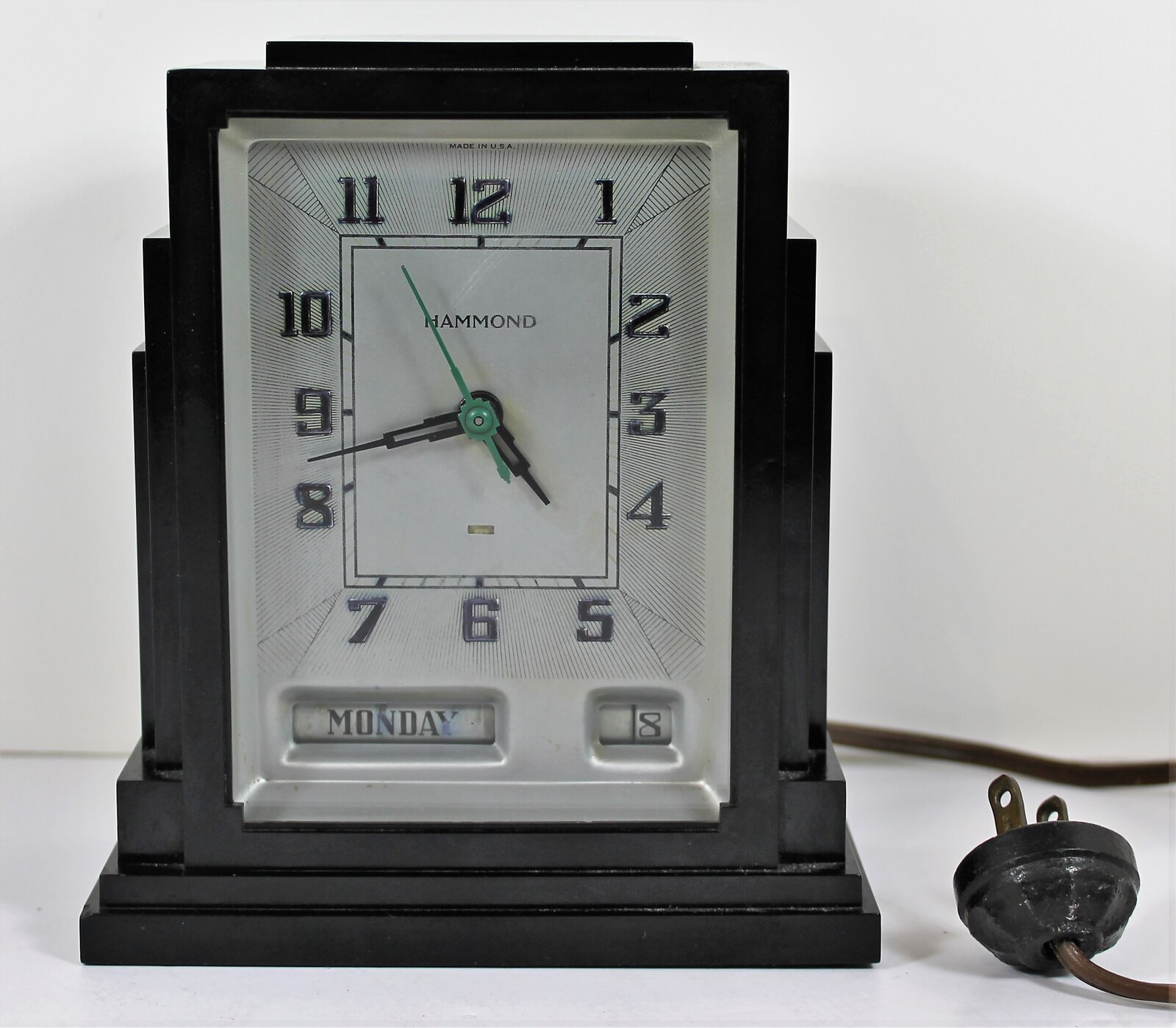 Antique Hammond Gregory skyscraper Clock — Antique Clocks Price Guide