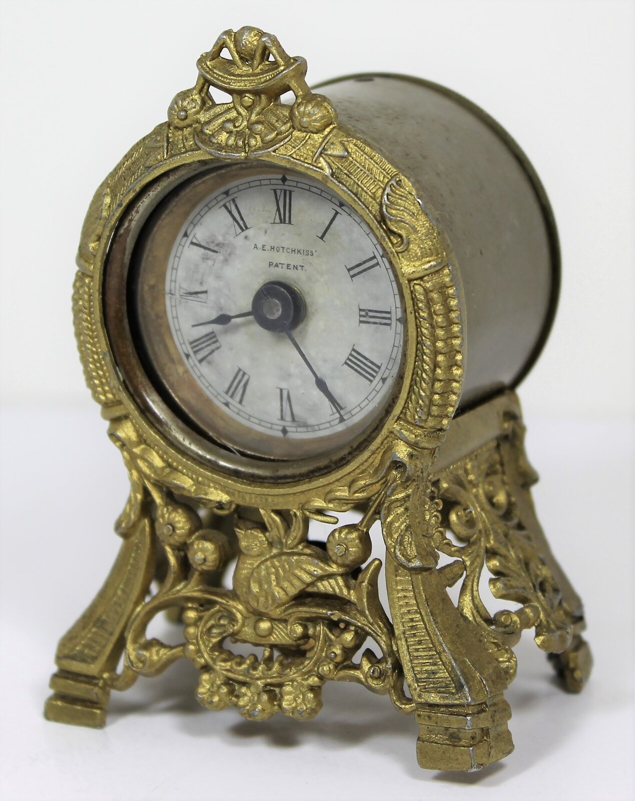 Antique Parker & Whipple miniature Clock — Antique Clocks Price Guide