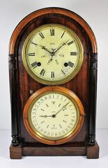Antique Carter Italian shelf calendar Clock