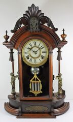 Antique Welch mirrorside Clock