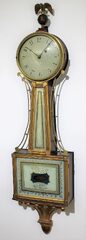 Antique Curtis & Dunning presentation banjo Clock