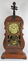 Antique Seth Thomas Violin REPRODUCTION Clock