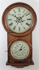 Antique Lewis Calendar No. 2 Clock