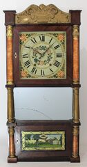 Antique Atkins & Downs 8-day triple decker Clock