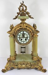 Antique Gilbert Tuscan Clock