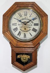 Antique Sessions Drop Octagon 12 inch Clock
