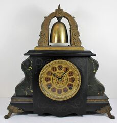 Antique Gilbert Curfew Clock