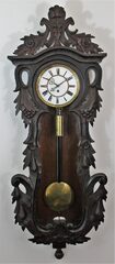 Antique Austrian serpentine Vienna Clock