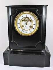 Antique Vauvray Freres marble Clock