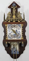 Antique Zaanse Dutch stoelklok Clock