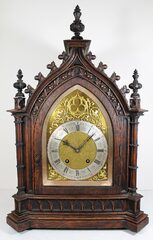 Antique Lenzkirch steeple bracket Clock