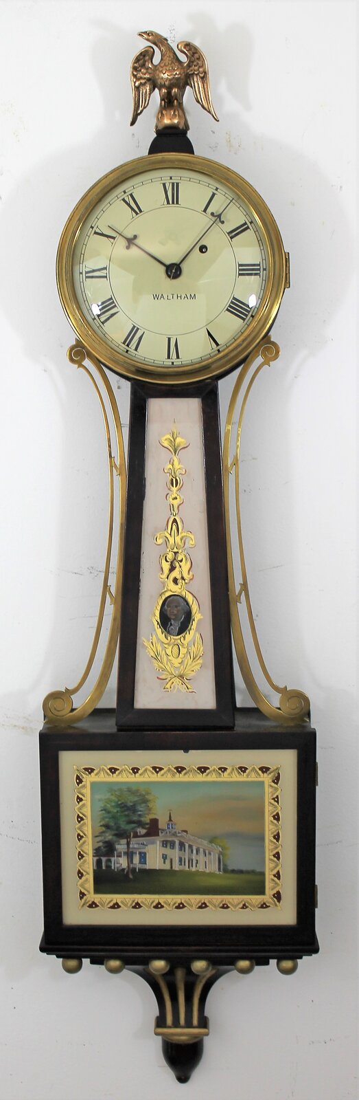 Antique Waltham No. 31 Colonial banjo Clock — Antique Clocks Price Guide
