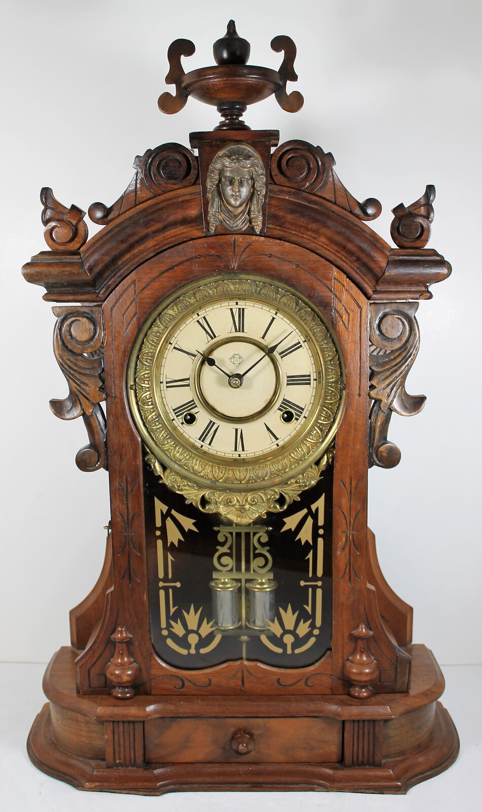 Antique Ansonia Monarch Clock — Antique Clocks Price Guide
