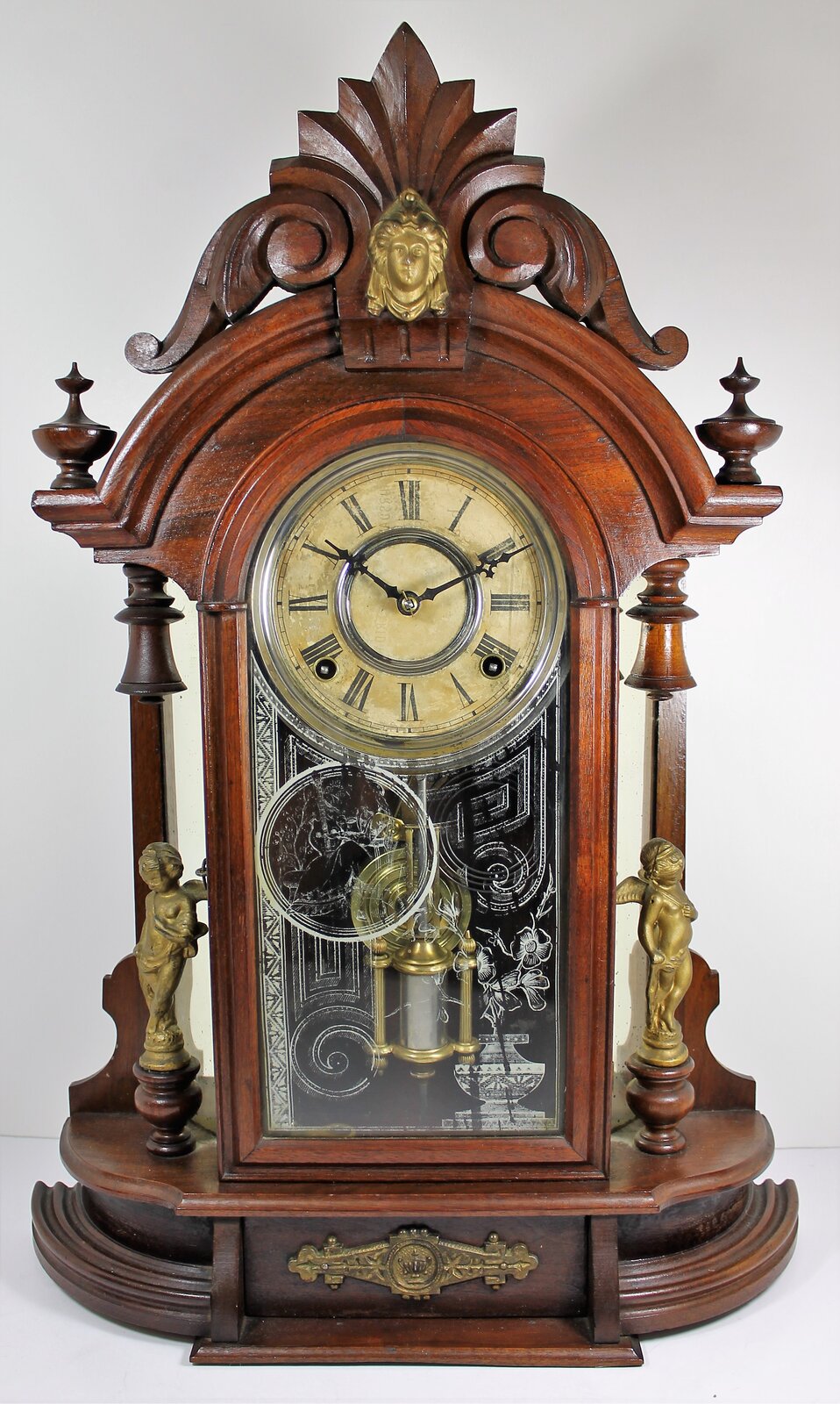 Antique Kroeber Occidental Clock — Antique Clocks Price Guide