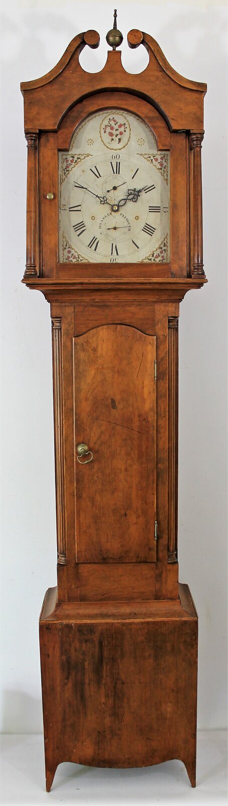 Antique Hoadley tall case Clock — Antique Clocks Price Guide