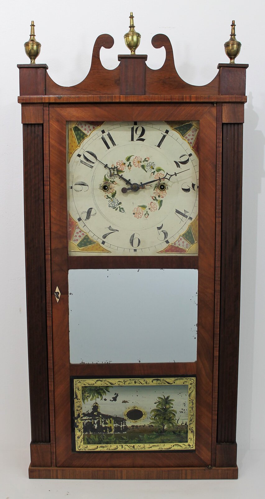 Antique Thayer reeded shelf clock Clock — Antique Clocks Price Guide