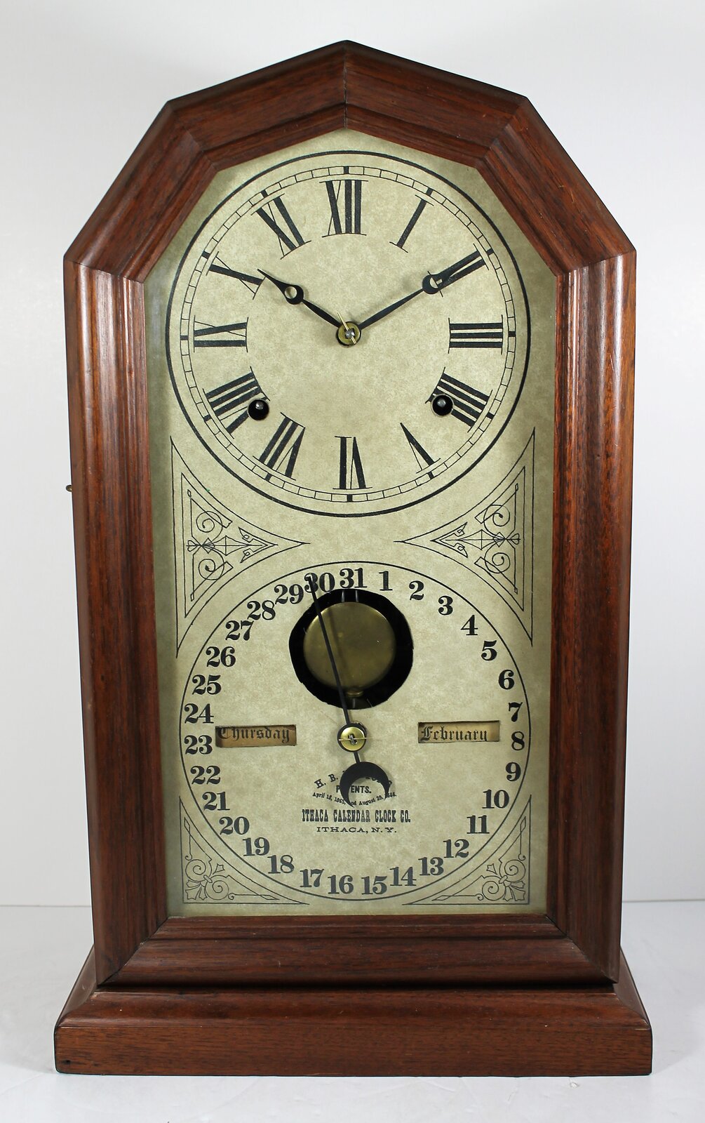 Antique Ithaca No. 11 Octagon Poni Clock — Antique Clocks Price Guide