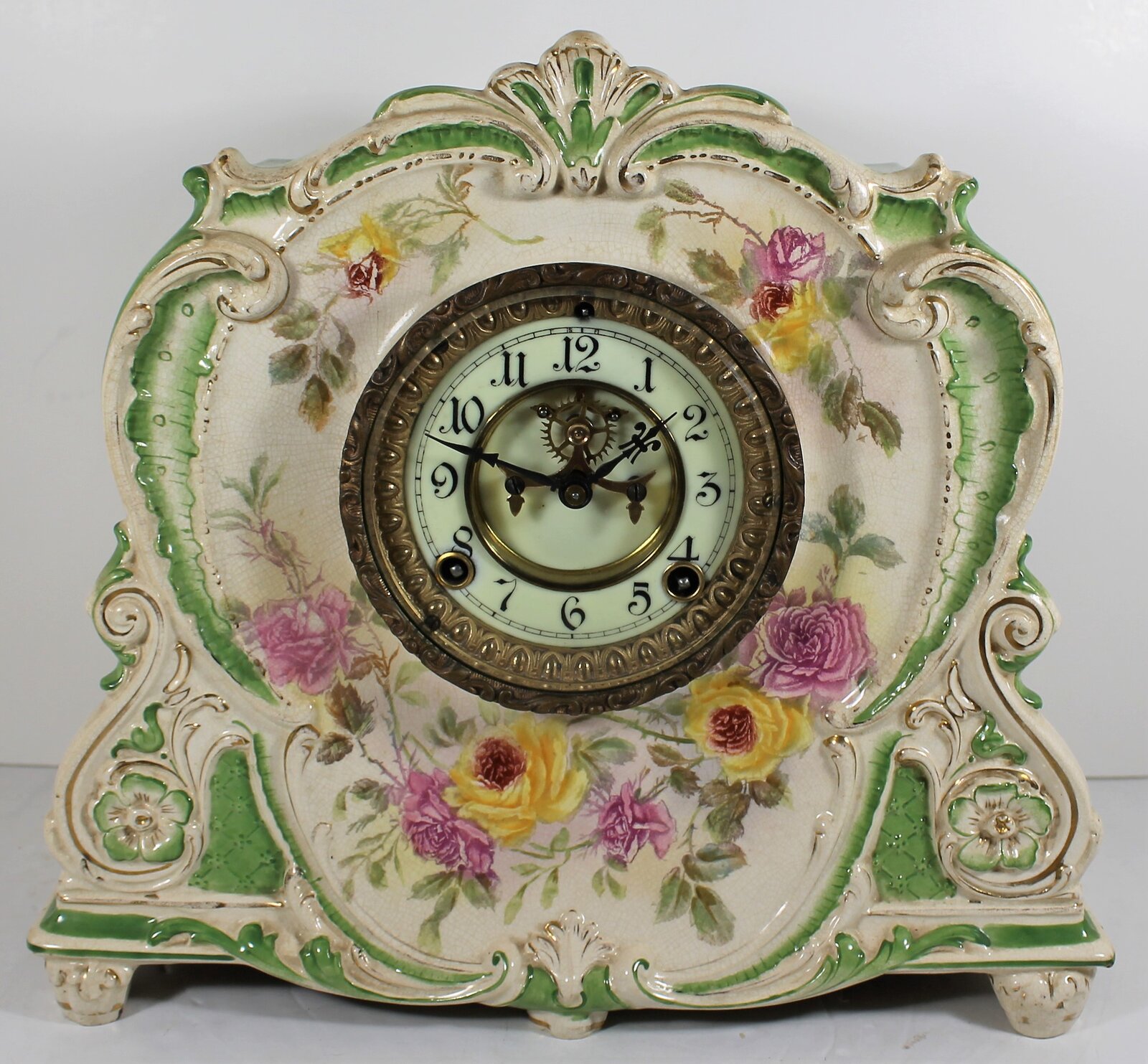 Antique Ansonia La Marne Clock — Antique Clocks Price Guide