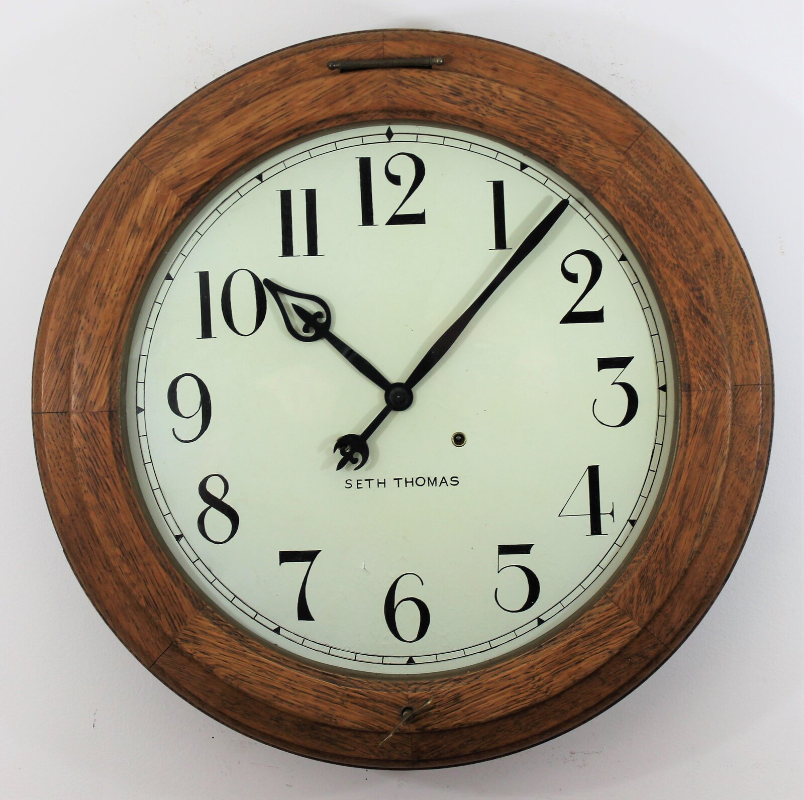 Antique Seth Thomas Arcade Clock — Antique Clocks Price Guide