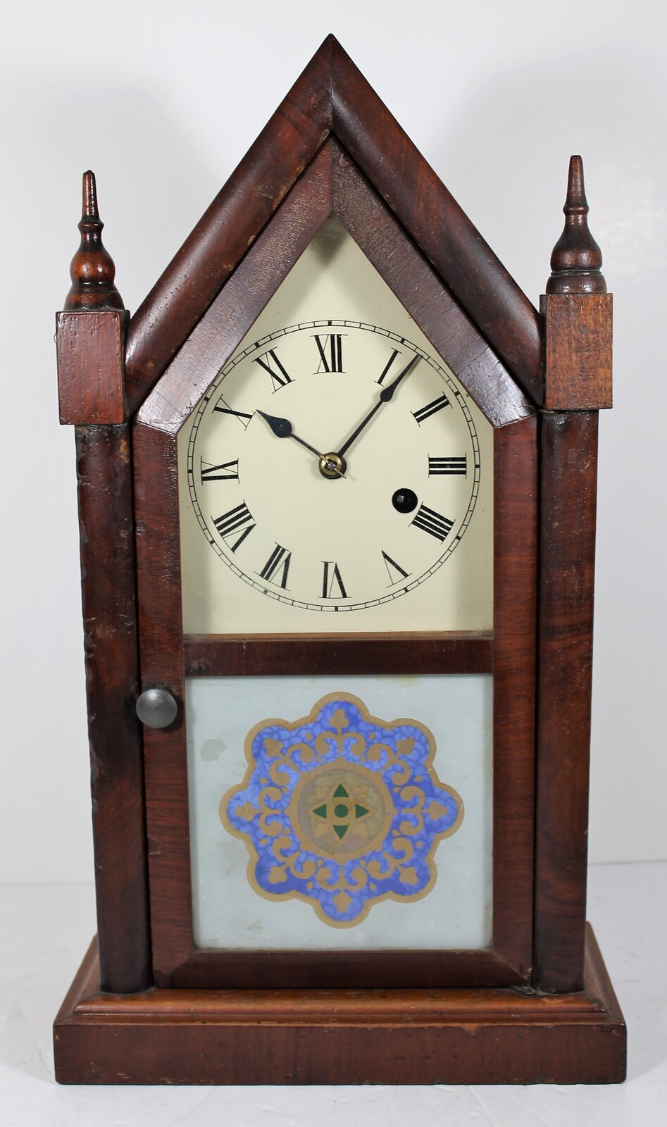 Antique Waterbury miniature steeple Clock — Antique Clocks Price Guide