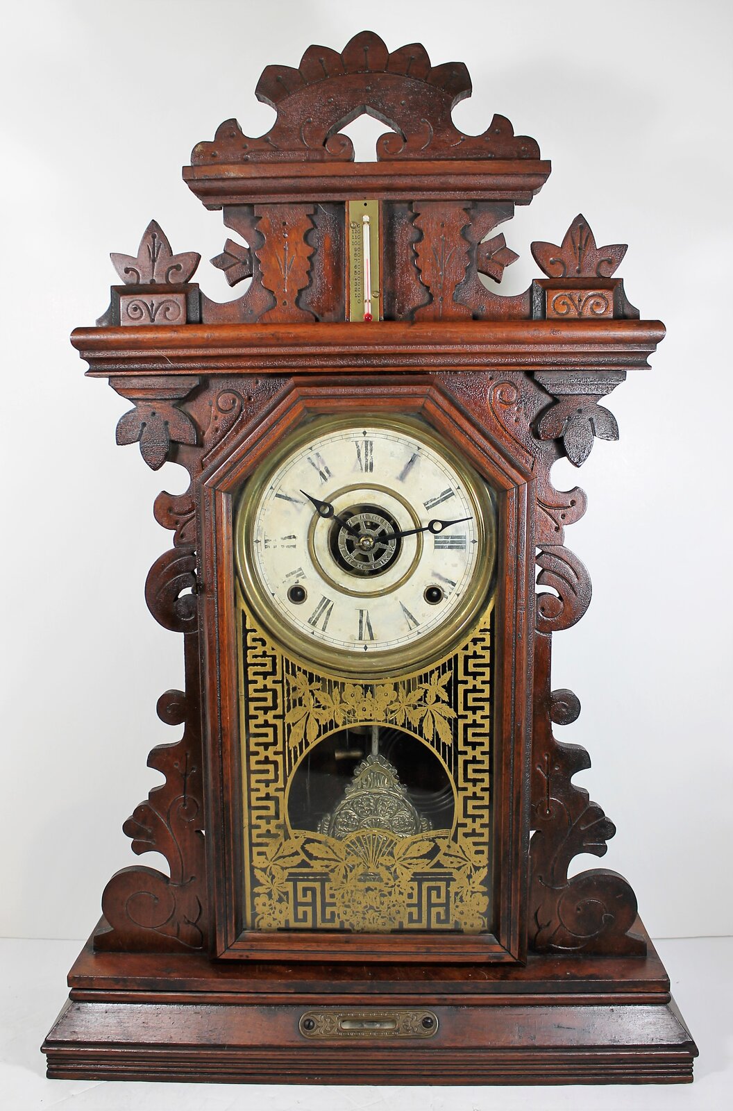 Antique Ingraham unknown shelf Clock — Antique Clocks Price Guide