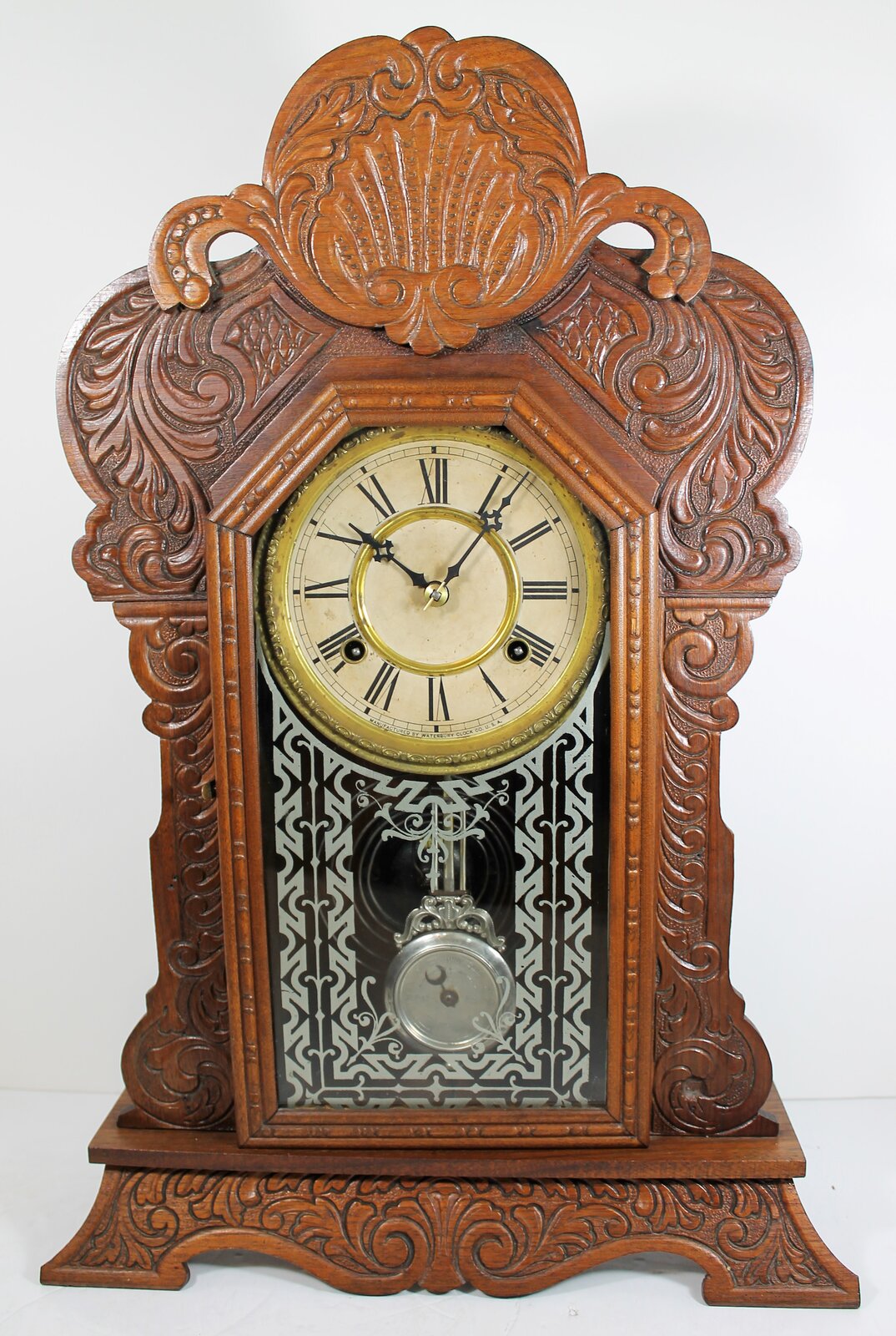 Antique Waterbury Davis Clock — Antique Clocks Price Guide