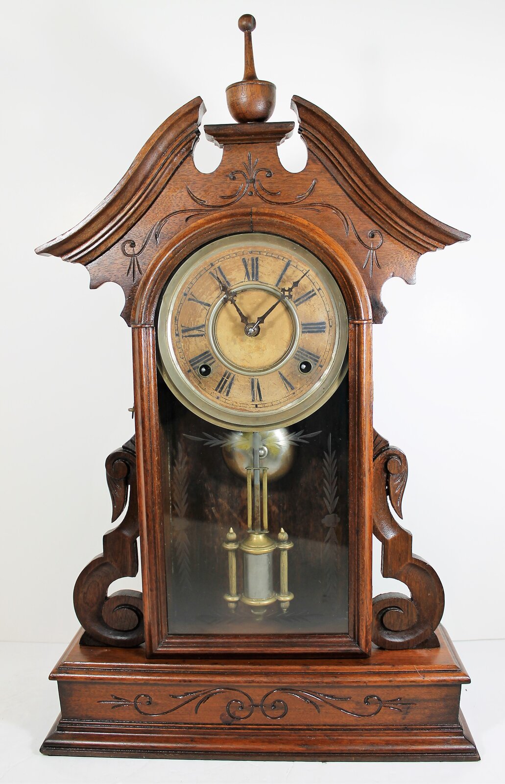 Antique Owen Fortuna Clock — Antique Clocks Price Guide