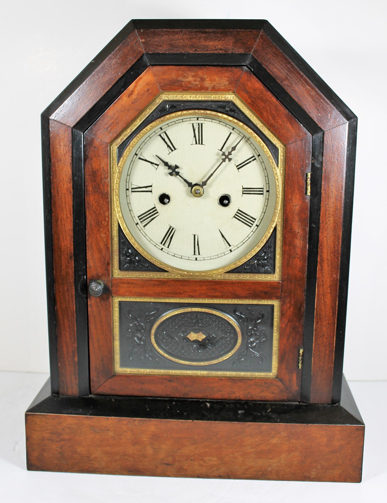 Antique Jerome Octagon Top Clock — Antique Clocks Price Guide