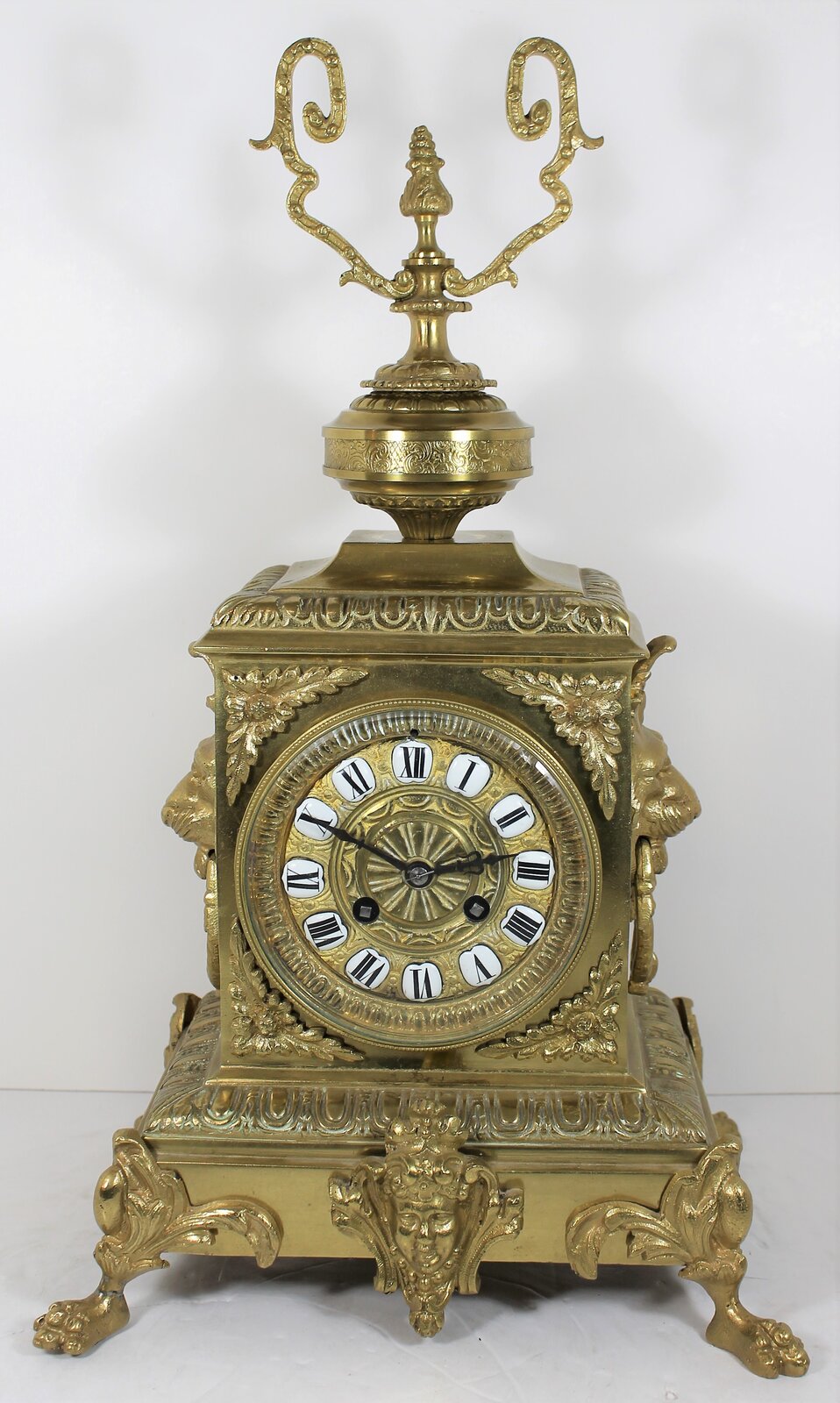 Antique Japy Freres brass shelf Clock — Antique Clocks Price Guide
