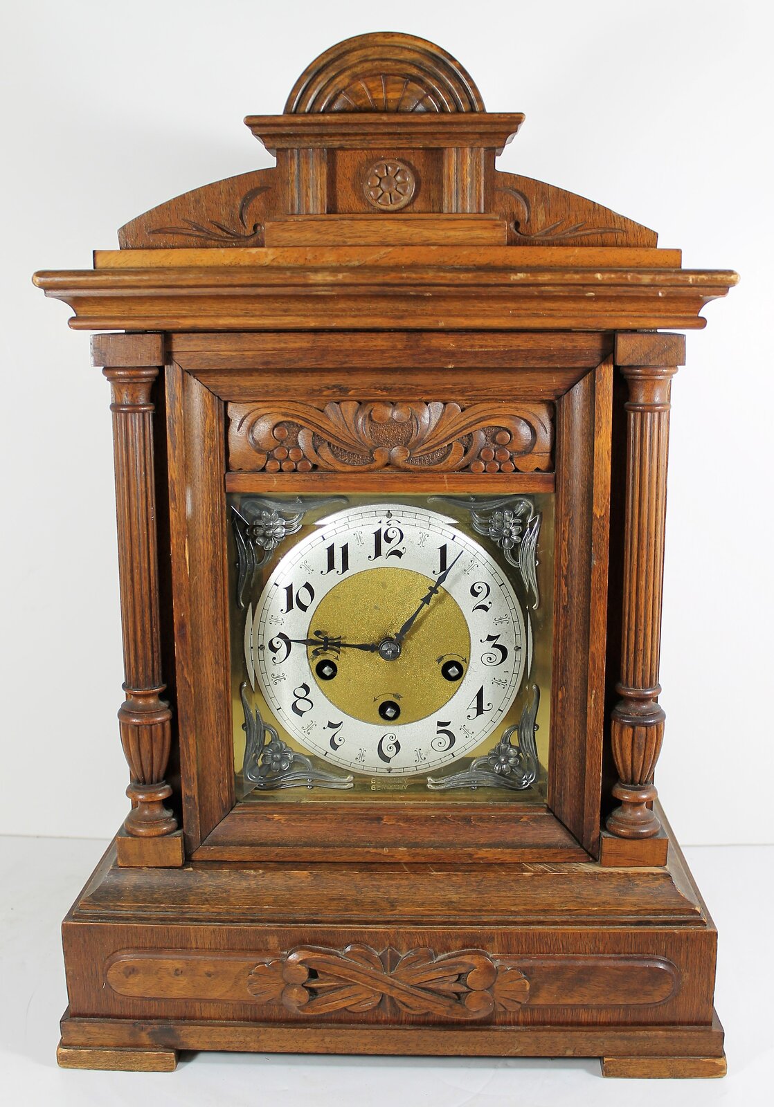 Antique Junghans bracket chime on rods Clock — Antique Clocks Price Guide