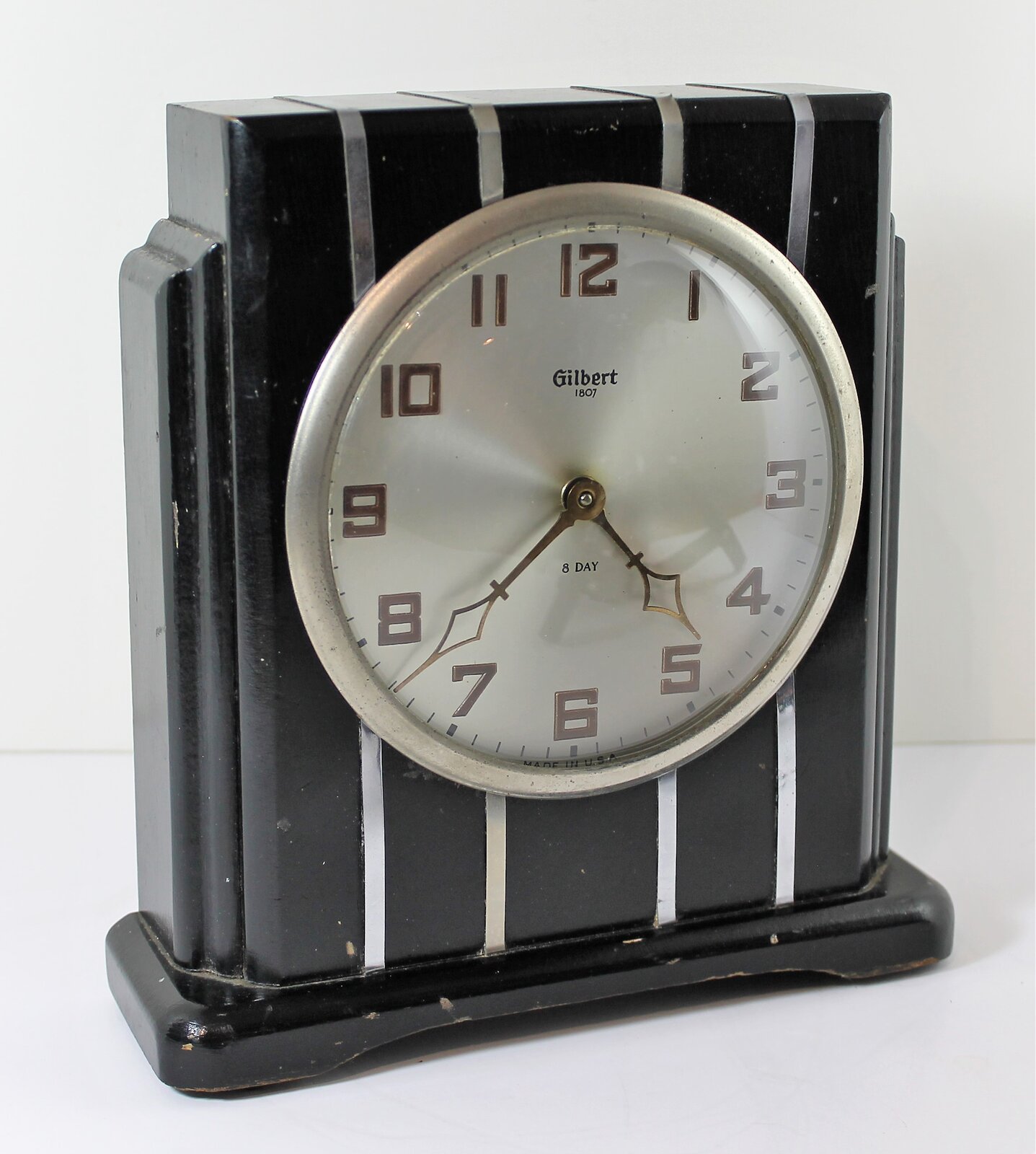 Antique Gilbert 1807 8 day Clock — Antique Clocks Price Guide