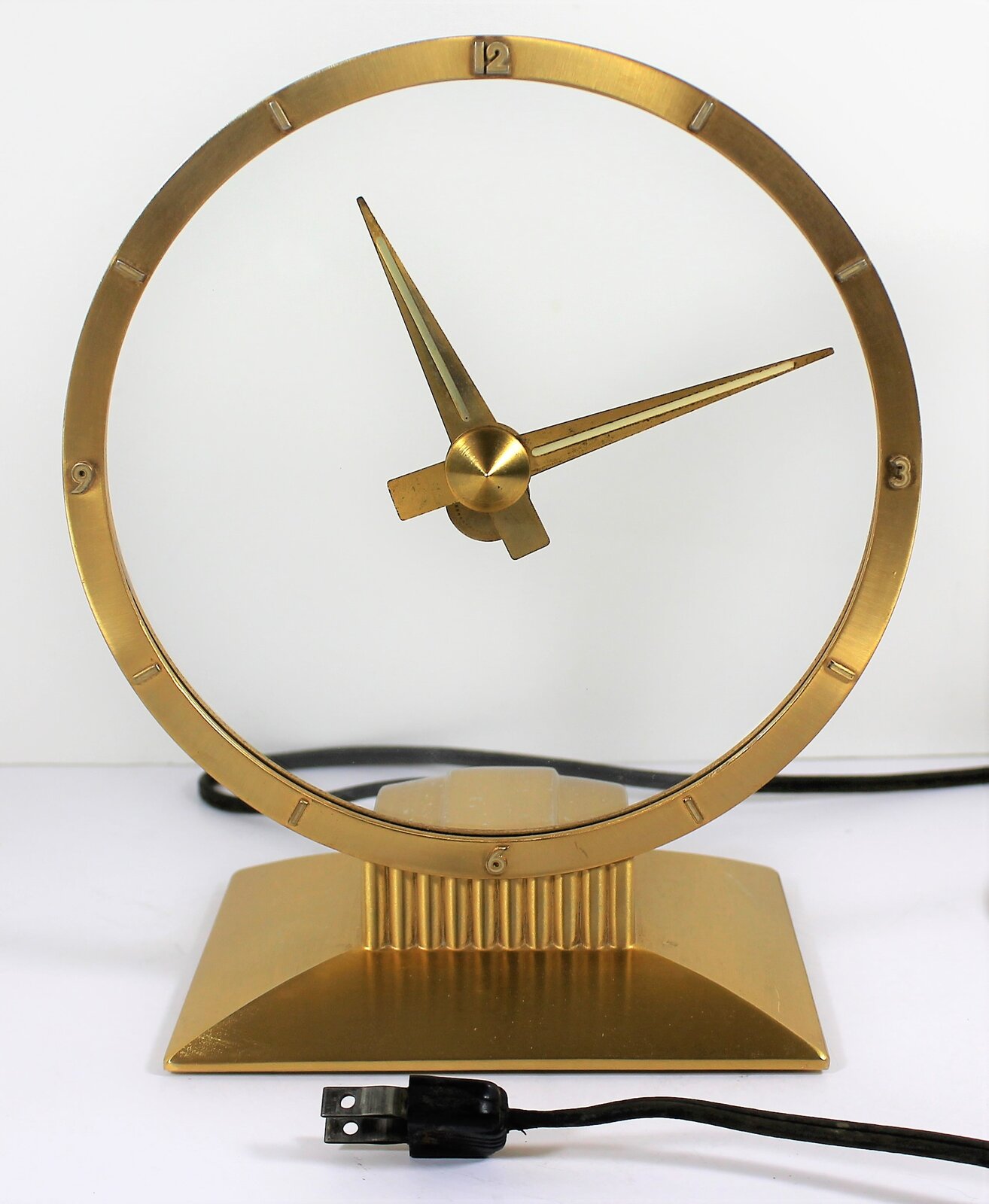 Antique Jefferson Electric Golden Hour Clock — Antique Clocks Price Guide